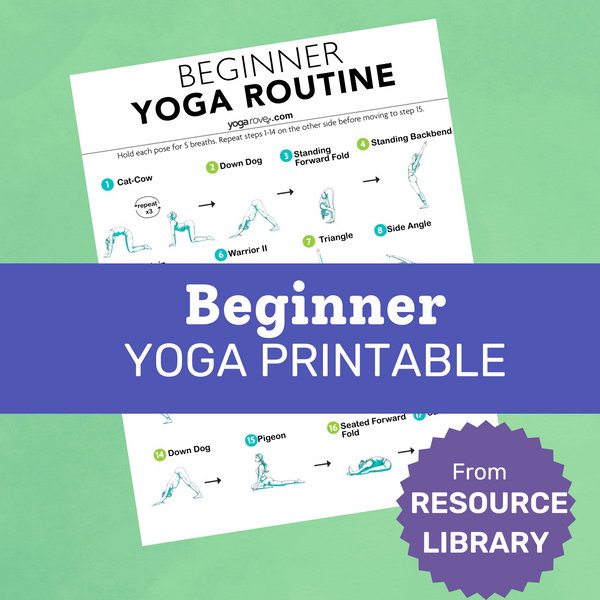 Beginner Yoga Printable